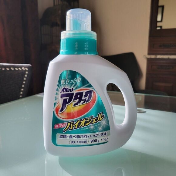 Attack Laundry detergent Liquid high penetration biogel body 900 g Kao - Picture 2 of 7